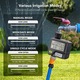 Programator irigare gradina/gazon, Chigoods, Senzor de ploaie, Afisaj LCD, Negru