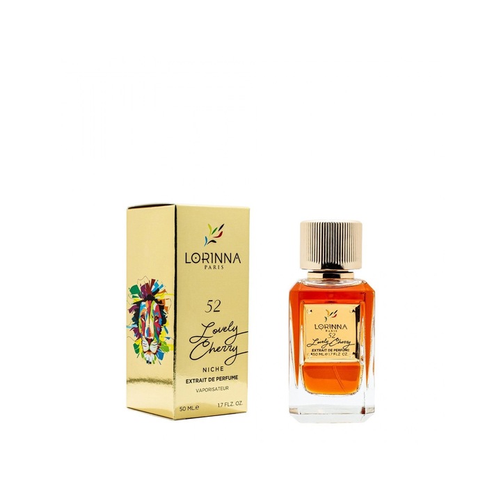 Lorinna 52 Cherry Parfüm, Niche sorozat, 50 ml, unisex
