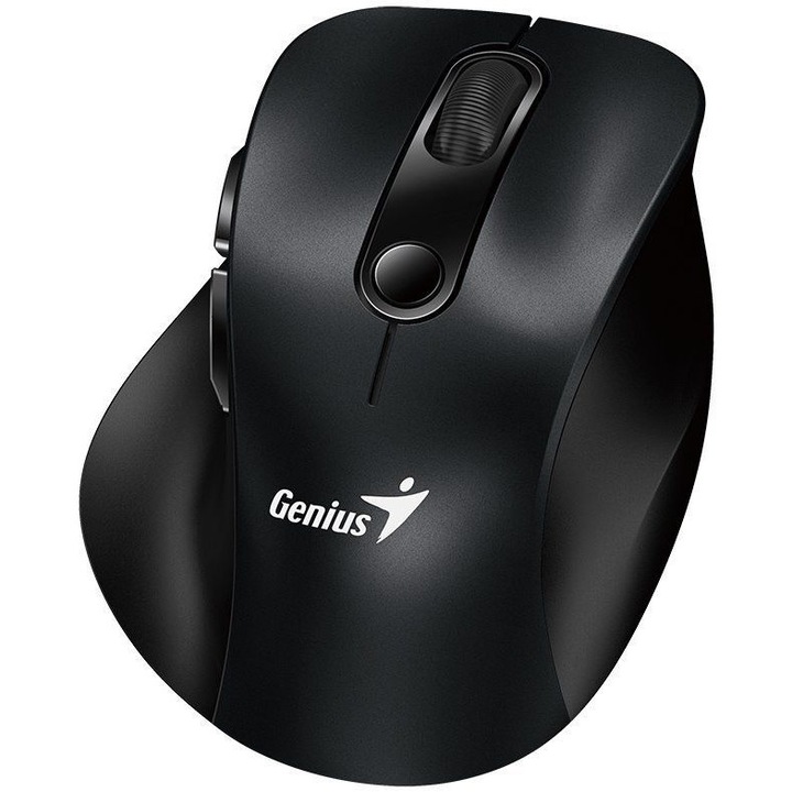 Mouse, Genius Ergo 9000S, wireless, optic, 2400DPI, negru