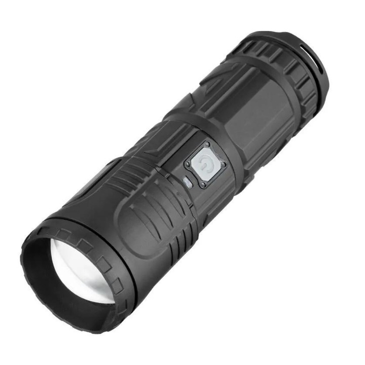 LED фенер COB X3, 30W, 3800lm, powerbank, батерия, zoom