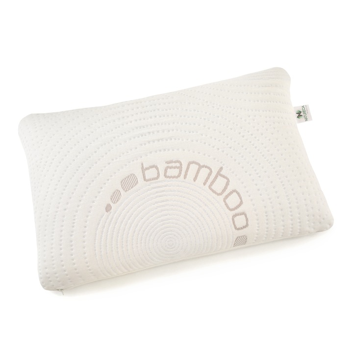 Tönköly alvópárna, ergonomikus tönkölypelyva párna bambusz huzatú, Tönköly párna