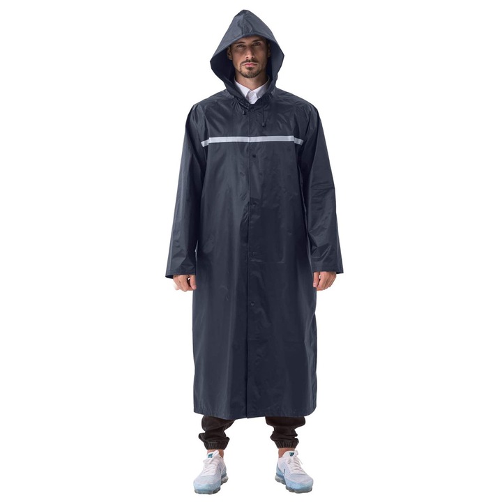 Pelerina de ploaie QttvbTna, bleumarin, universal, 132x135cm