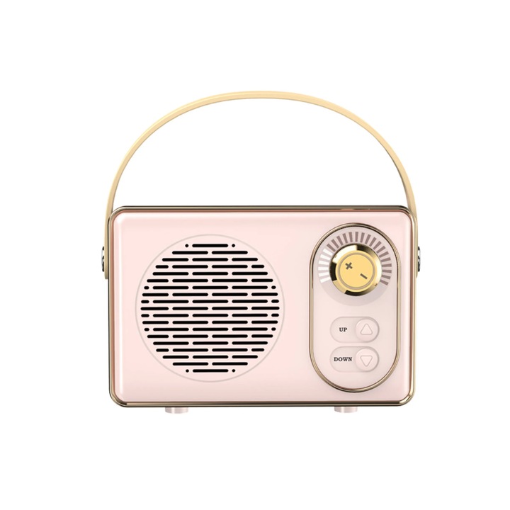 Set karaoke portabil cu difuzor Bluetooth si 2 microfoane, XPART, efecte luminoase RGB, rezistent la praf, 110x91x90mm