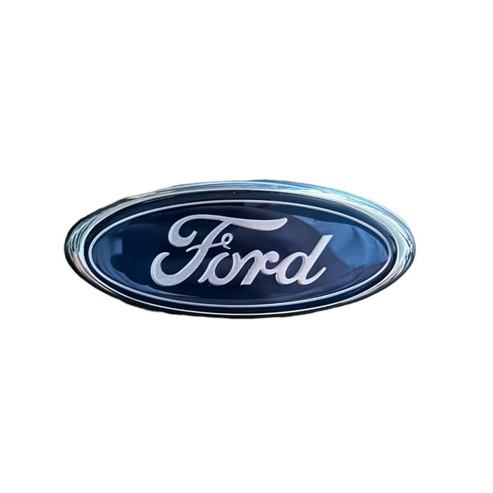 Ford logó emblémás csomagtartó, csomagtérajtó Focus, Mondeo MK4, 145mm kék
