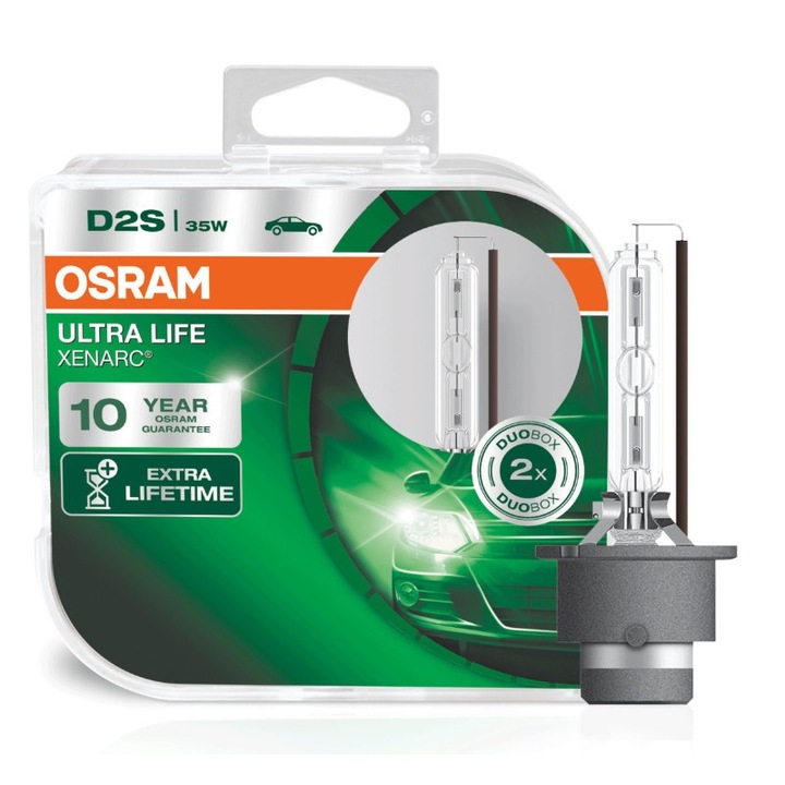 Комплект от 2 автомобилни крушки Osram, D2S ULTRA LIFE