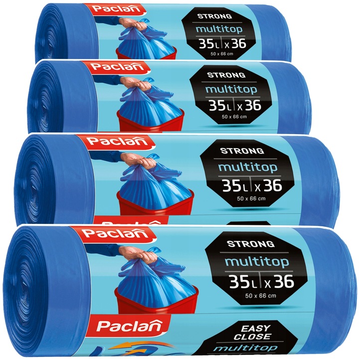Saci menajeri, Paclan, Multitop, 35L, 50x66cm, set