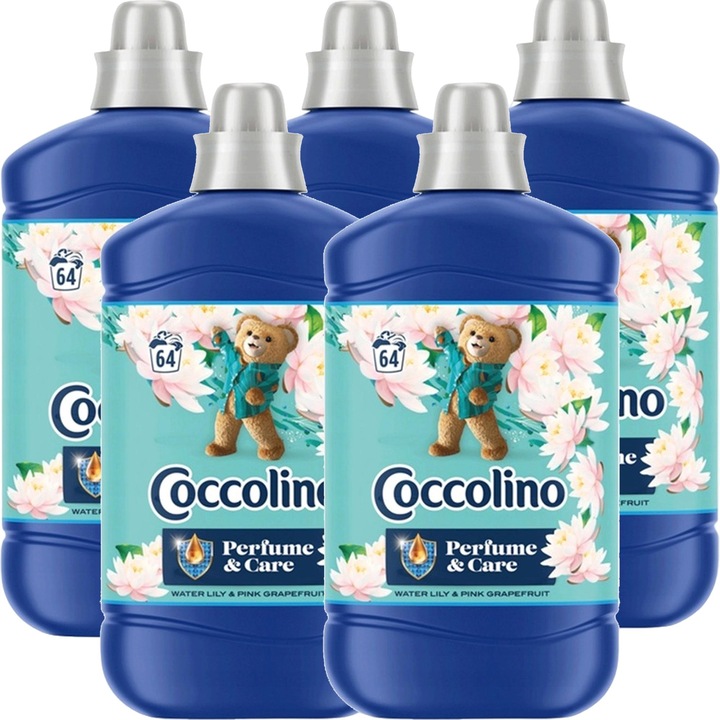 Комплект балсам за пране с водна лилия и розов грейпфрут Coccolino Creations 8L