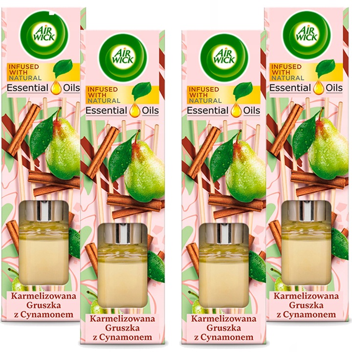 Set 4 odorizante de camera, Air Wick, 40ml, multicolor