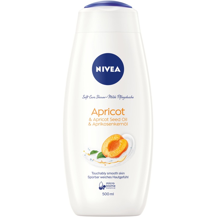 Nivea sárgabarack és olaj tusfürdő, 500ml