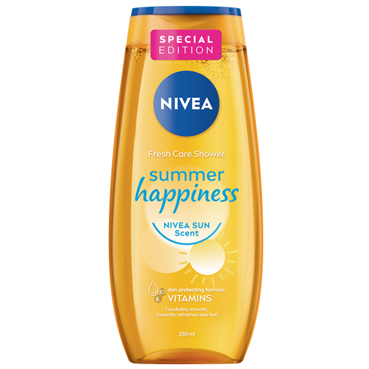 Nivea Summer Happiness tusfürdő, 250ml