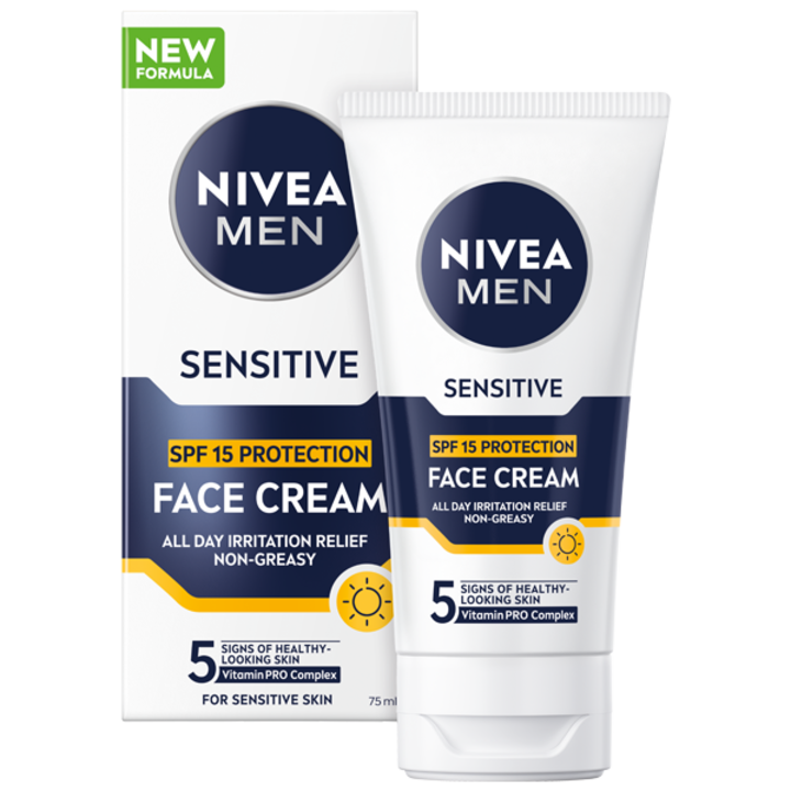 Nivea Sensitive arckrém SPF15, 75ml
