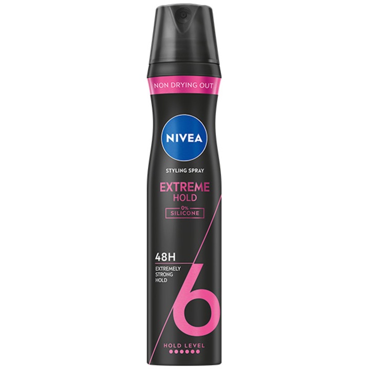 Фиксиращ спрей Nivea Extreme Hold, 250 мл