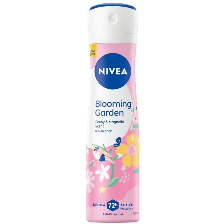 Antiperspirant Nivea Blooming Garden, 150 ml