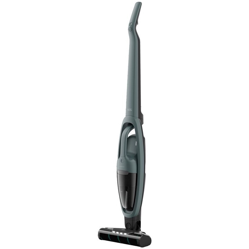 Aspirator Vertical AEG AS52CP21OG, 2 In 1, 21.6 V, 50 Minute, Ocean Green