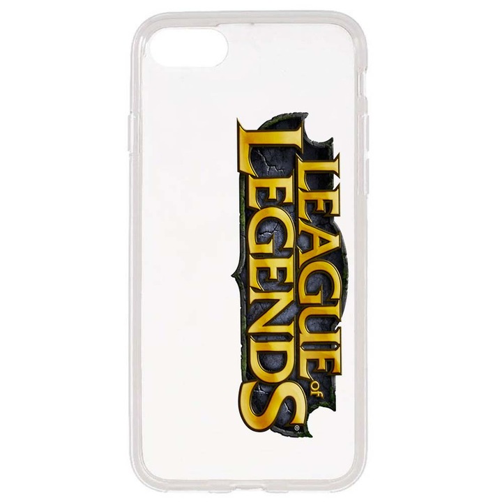 Husa compatibila cu Apple iPhone 7 compatibila cu Apple iPhone 8 compatibila cu Apple iPhone SE 2020/2022 Silicon Transparenta Model League Of Legends