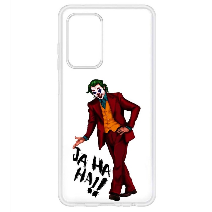 Кейс, съвместим с Samsung Galaxy A53 5G Silicon Transparent Model Joker Laugh