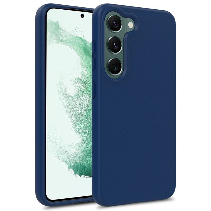Husa telefon, Cellect GoGreen Samsung A55 5G, albastru