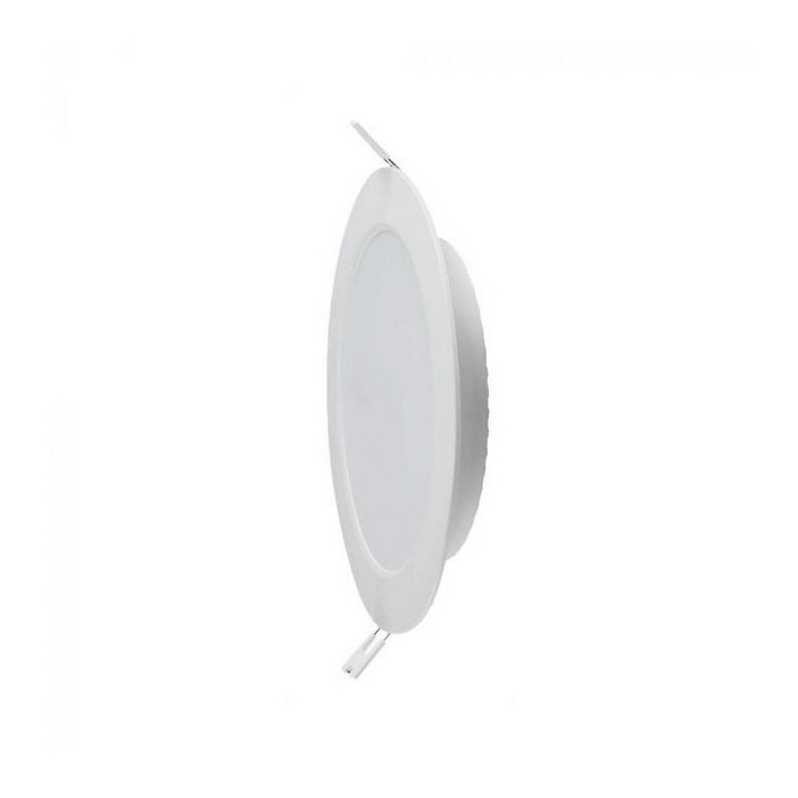 LED, Háttérvilágítású, Panel, 6W, Kerek, 4000K