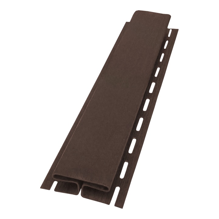 "H" Профил Devorex, Обшивки за стрехи SOFFIT, 3м, Кафяв