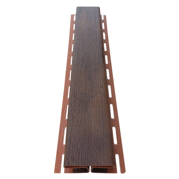 "H" Профил Devorex, Обшивки за стрехи SOFFIT, 3м, Орех