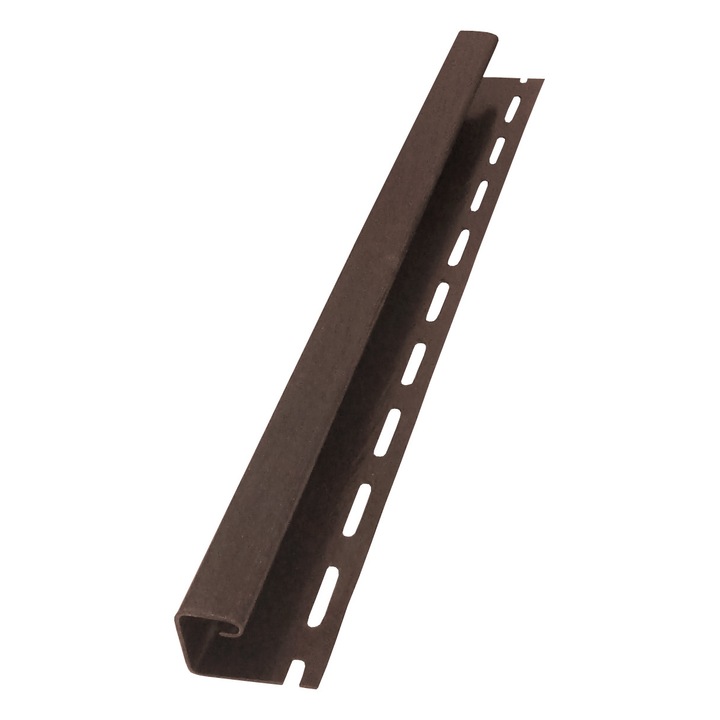 "J" Профил Devorex, Обшивки за стрехи SOFFIT, 3м, Кафяв
