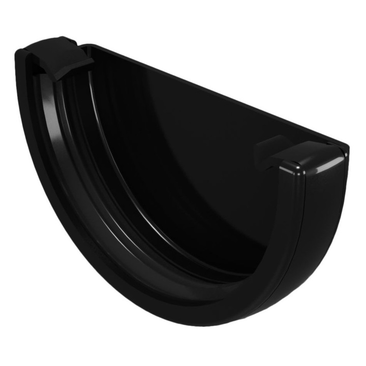 Тапа за улук Devorex, PVC система CLASSIC 120, RAL 9017
