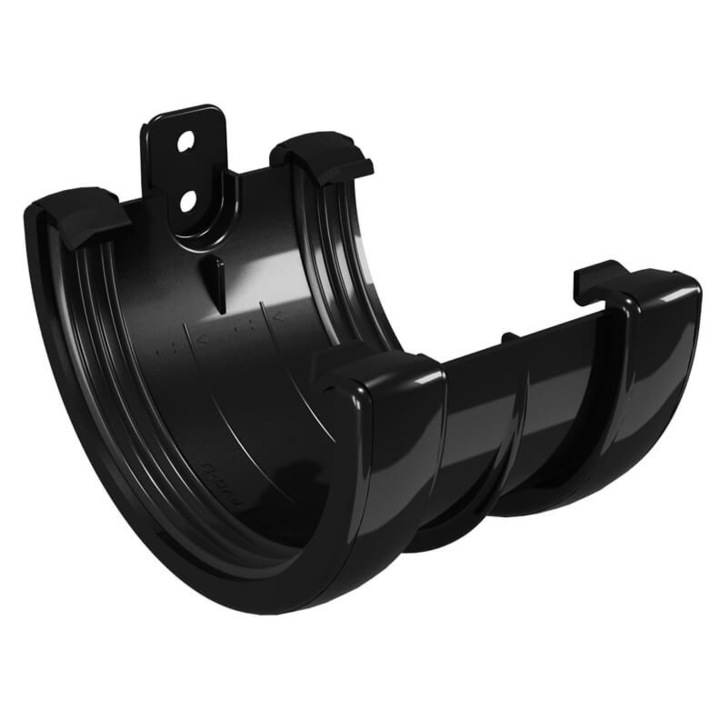 Снадка за улук Devorex, PVC система CLASSIC 120, RAL 9017