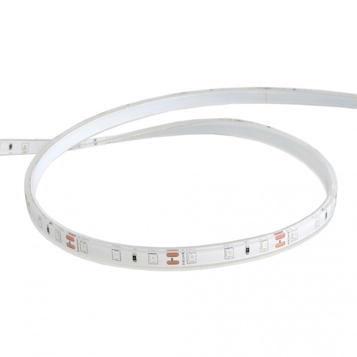 LED szalag Lightex 2835, 120db/m, 24V, 9.6W, 112lm/W, CW, 6000K, IP20, 8mm, 5 méter