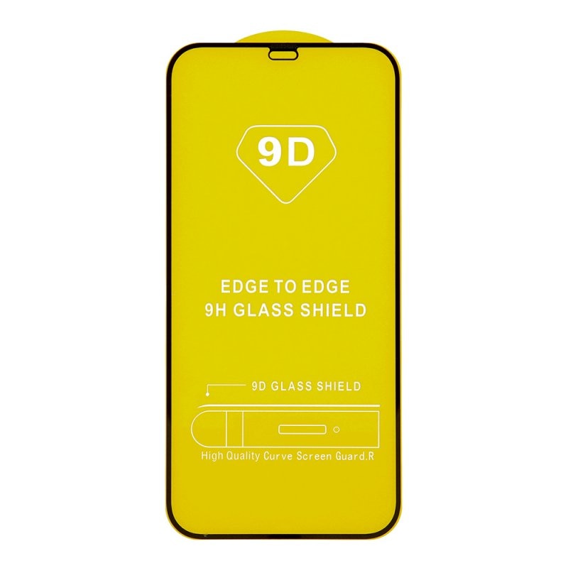 Sticla securizata 9D pentru iPhone 13 / 13 Pro/ 14, Transparent