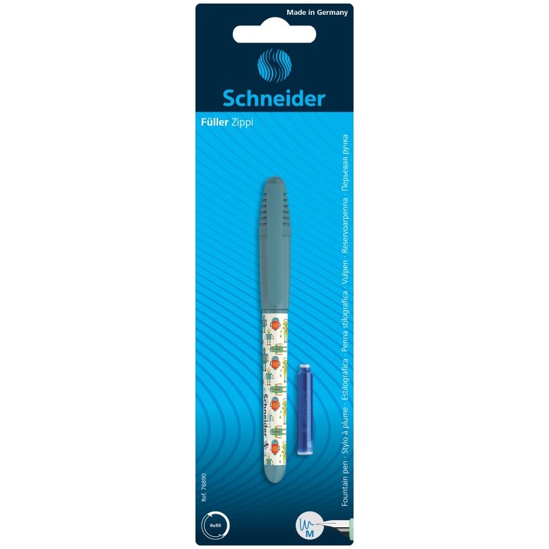 Stilou Schneider Zippi+1xrezerva /blister, Verde
