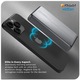Външна батерия, Power Bank, съвместим с MagSafe, 10 000 mAh, MagBank Elite 10, 20 W, магнитен, идеален за гамата iPhone, сив