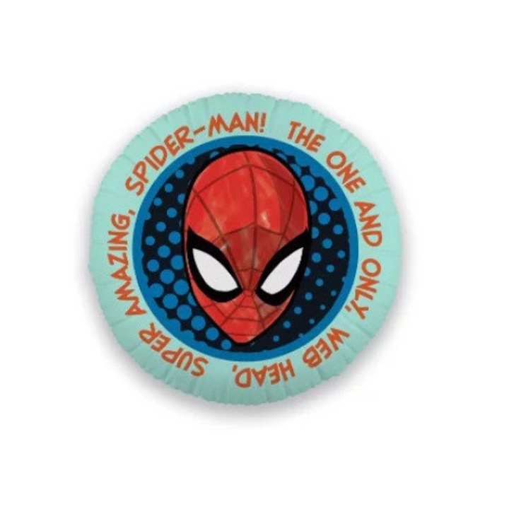 Pókember formapárna díszpárna velúr 35x35cm