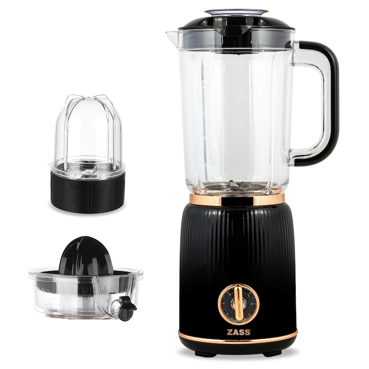 Mini Blender Electric Portabil, RorAem®,150W,600 ml,6 lame, Recipient detasabil cu capac, Multifunctional, Auto-curatare, Autonomie Mare,, Baterie reincarcabila 4000mAh, Alb