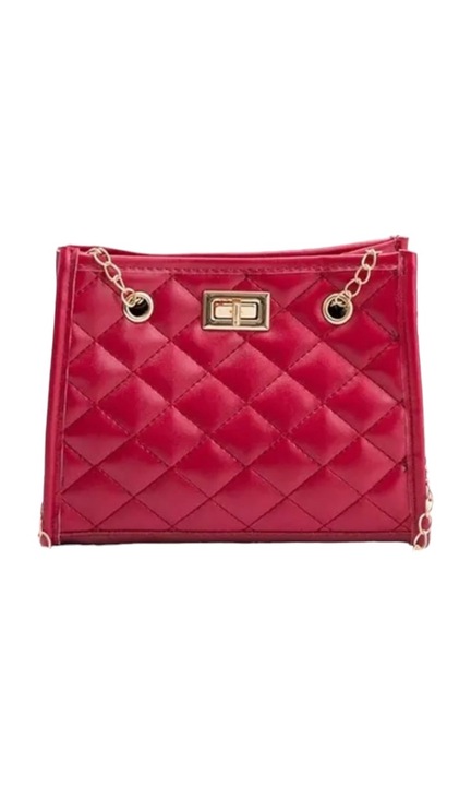 Geanta de umar dama mica, 20x26 cm culoare Rosu