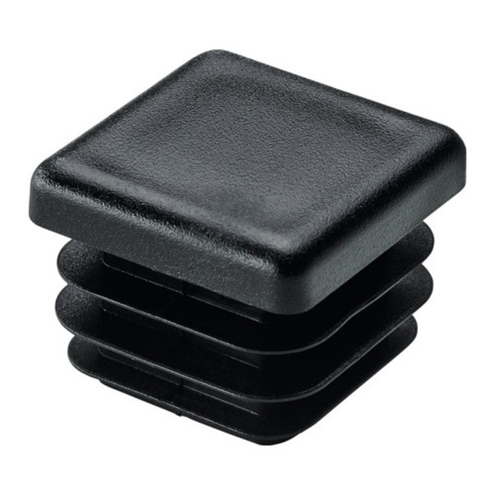 Capace Plastic Teava Patrata Hettich 20x20 Mm, 50 Bucati