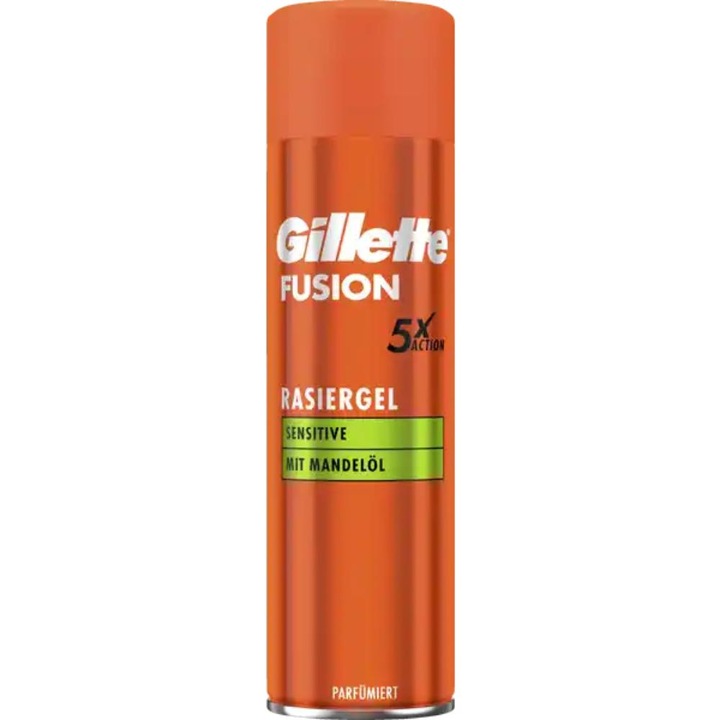 Gel de Ras Gillette Fusion 5 Sensitiv, 200 ml
