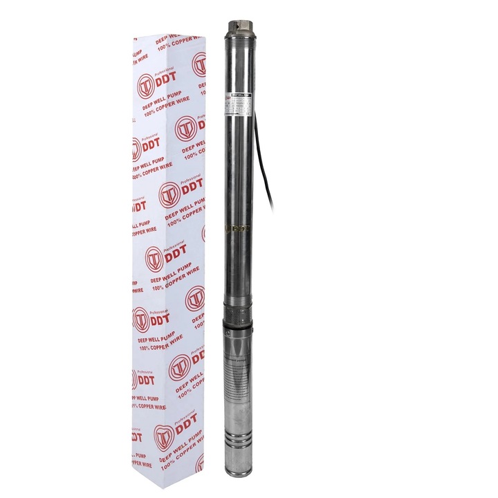 Pompa Submersibila Inox Professional 3SDM3/20, 1500W, Debit 6 mc/h DDT