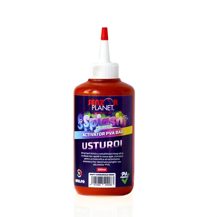 Activator, SPLASH PVA BAG FUMIGENA, Senzor Planet, Usturoi, 250ml