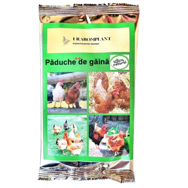 Solutie anti Paduchi de gaina, natural, repelent, organic 100%, Paduche++ de gaina, 51g