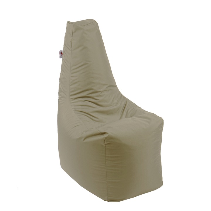 Fotoliu tip Scaun Sunlounger, material impermeabil - Bej