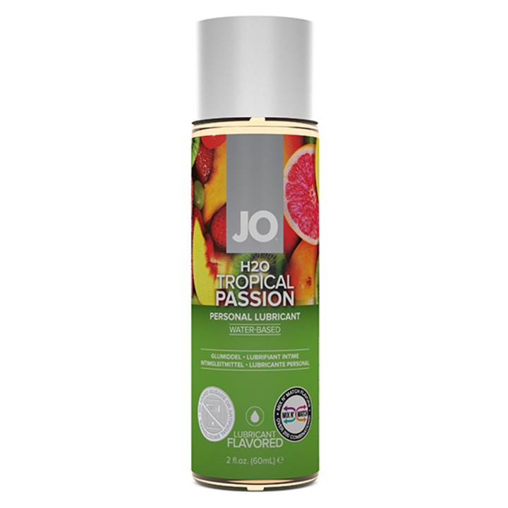 System JO - H2O Lubricant Tropical Passion trópusi gyümölcs ízű síkosító, 60ml