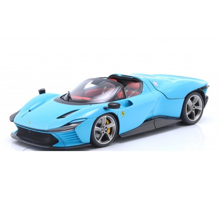 Macheta Ferrari Daytona SP3 bleu - 1/18 Bburago Signature