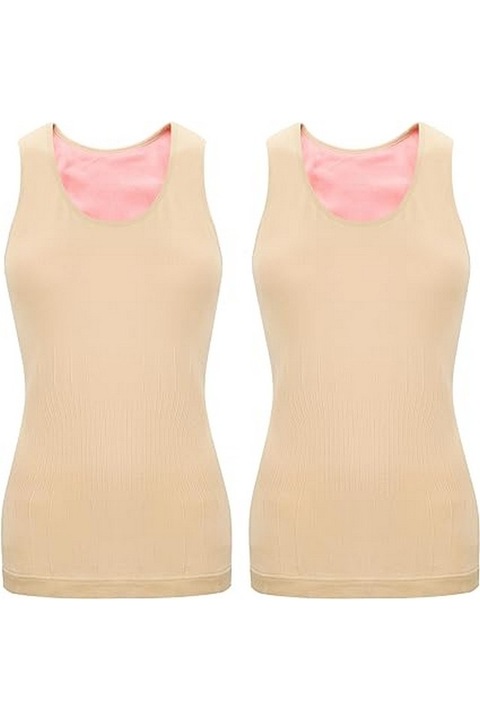 комплект от 2 дамски подплатени потници размер L, Sintege