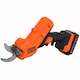 Foarfeca electrica pe acumulator pentru gradina Black & Decker BCPP18D1-QW, 18V, capacitate de taiere 25 mm, include : incarcator + acumulator 2.0 Ah