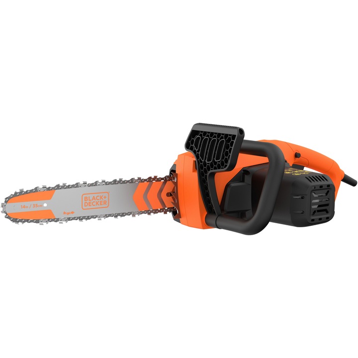 Elektromos láncfűrész (fűrész) Black & Decker BECS1835-QS, teljesítmény 1800 W, penge 35 cm, lánc sebessége 14,5 m/s
