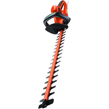 Foarfeca electrica pentru tuns gard viu Black & Decker GT7030, putere 700 W, lungime lama 71 cm, grosime taiere 25 mm, latime taiere 30 mm, lame asimetrice
