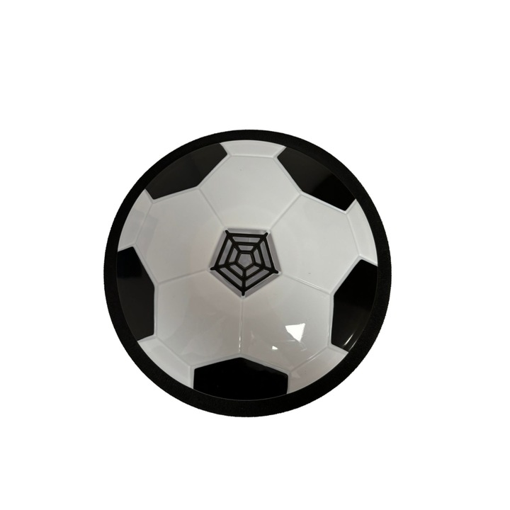 Minge de Fotbal Zburatoare cu LED si Lumini, 18 cm, burete