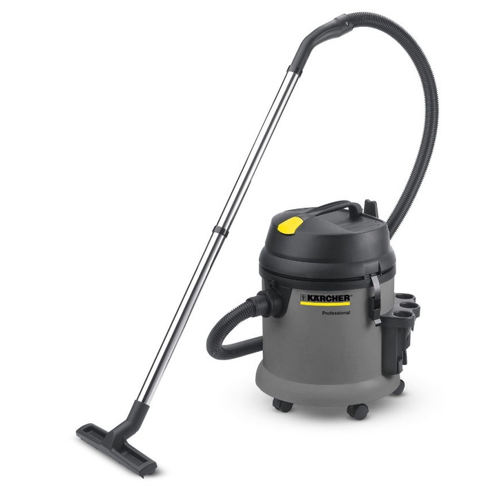 Aspirator fara sac Karcher NT 27/1 Advanced, 27 L, 1380 W Gri/Galben