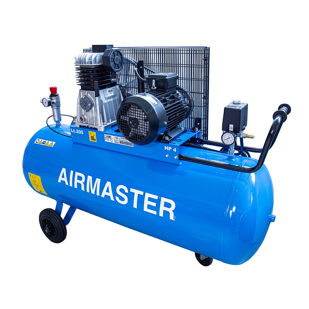 Compresor aer 200L, Airmaster CT4/470/200, 9bar, 471l/min
