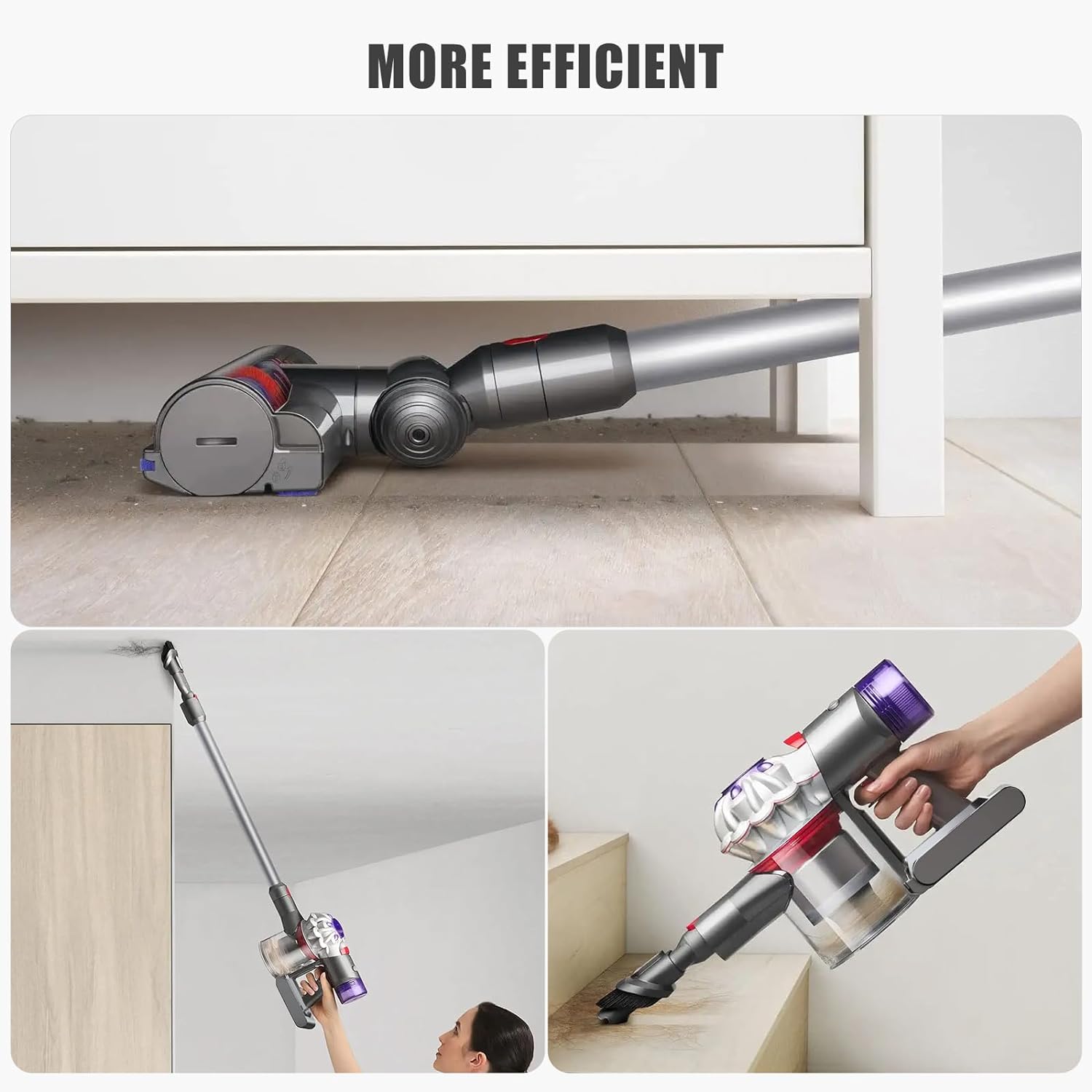 Batterie Li-ion 21.6V 4600mAh Pour Dyson V7 / SV11 (Absolute, Animal, Fluffy, Motorhead...) - Remplacement Compatible - 9